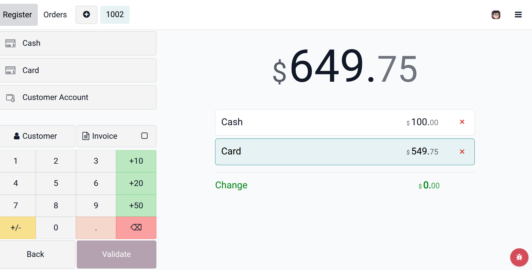 A faster smarter POS counter