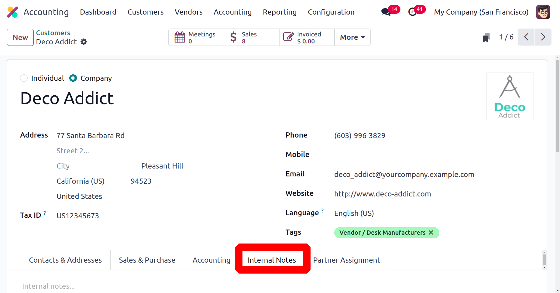 How to Manage Customer Invoices in a Business with Odoo 18 Accounting