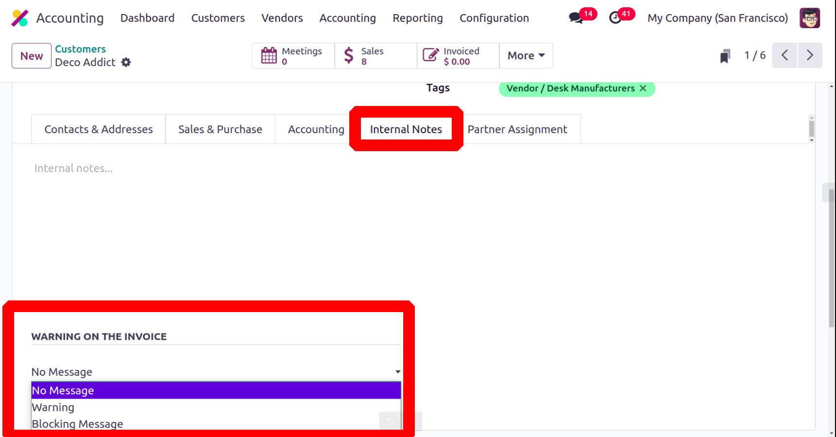 How to Manage Customer Invoices in a Business with Odoo 18 Accounting