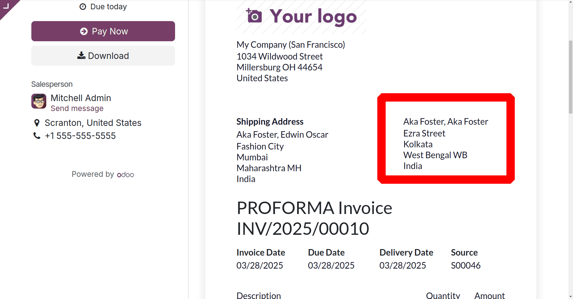 How to Manage Customer Invoices in a Business with Odoo 18 Accounting