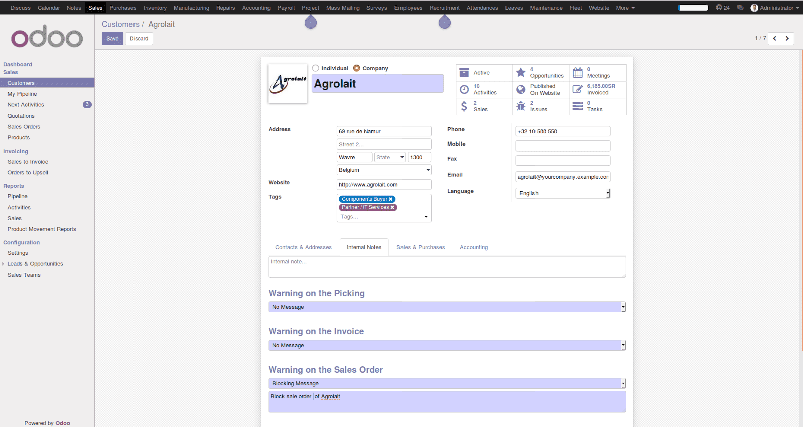 How-to-set-informative-blocking-warning-odoo-3-cybrosys