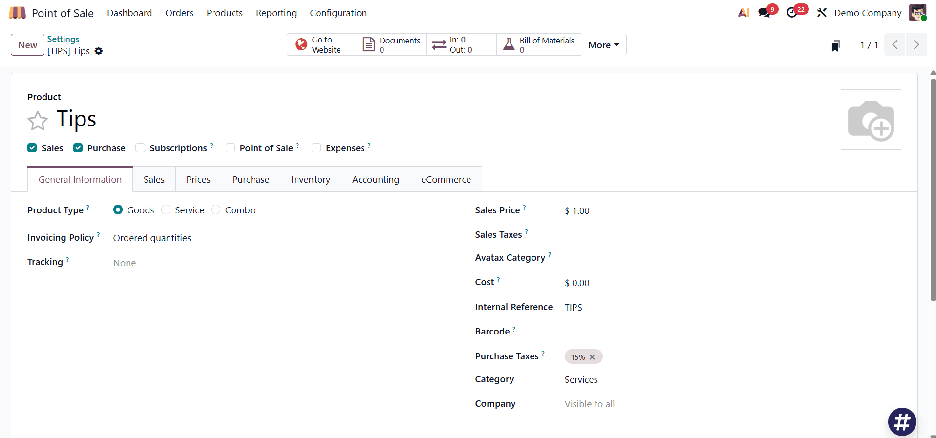A Complete Guide For Managing Tips in Odoo 19 POS-cybrosys