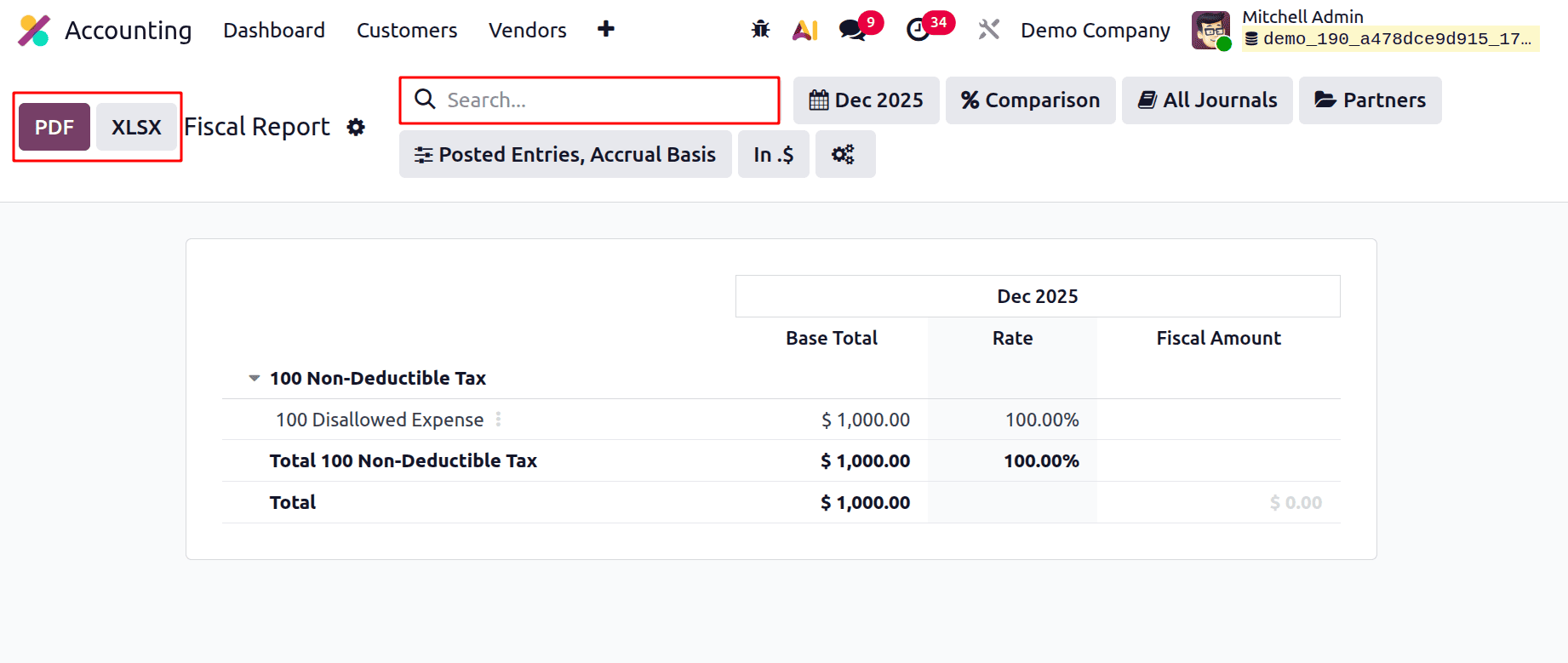 A Complete Guide to Accounting Fiscal Reports in Odoo 19-cybrosys