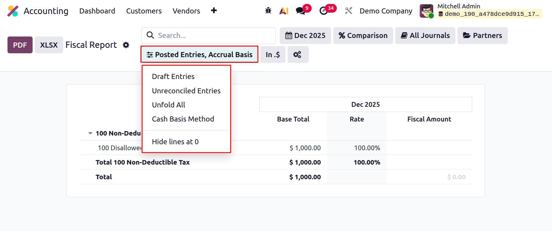 A Complete Guide to Accounting Fiscal Reports in Odoo 19-cybrosys
