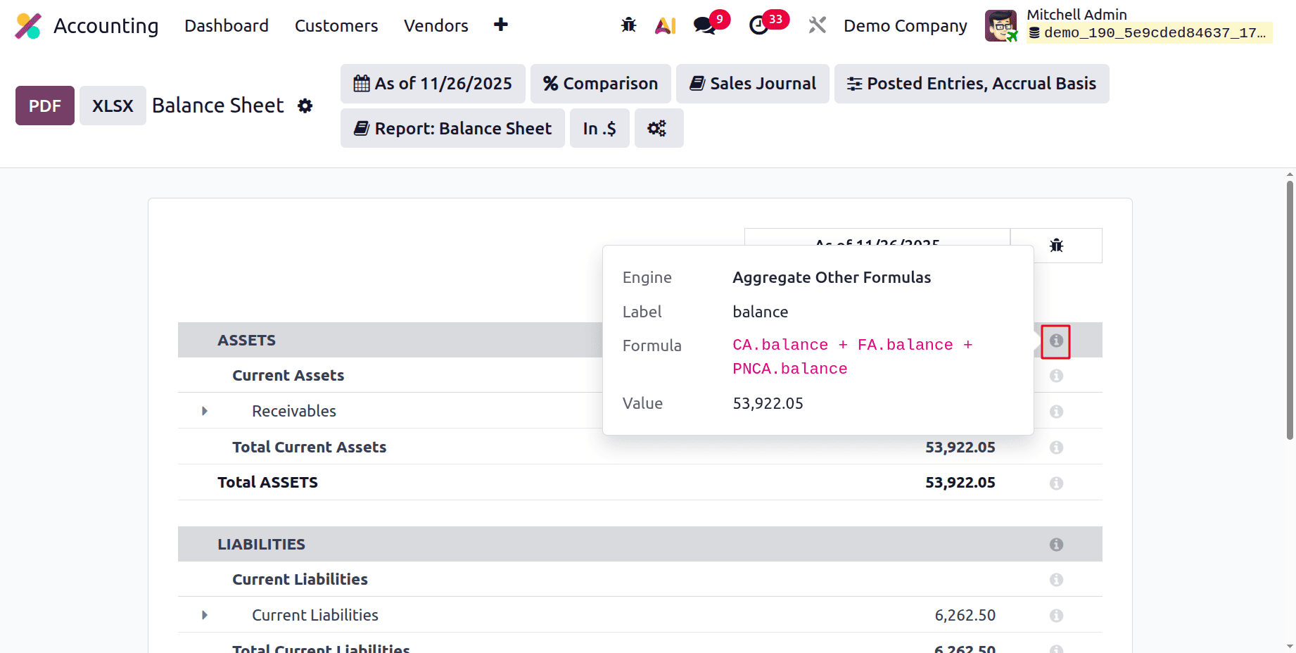 A Complete Guide to Balance Sheet in Odoo 19 Accounting Reports-cybrosys
