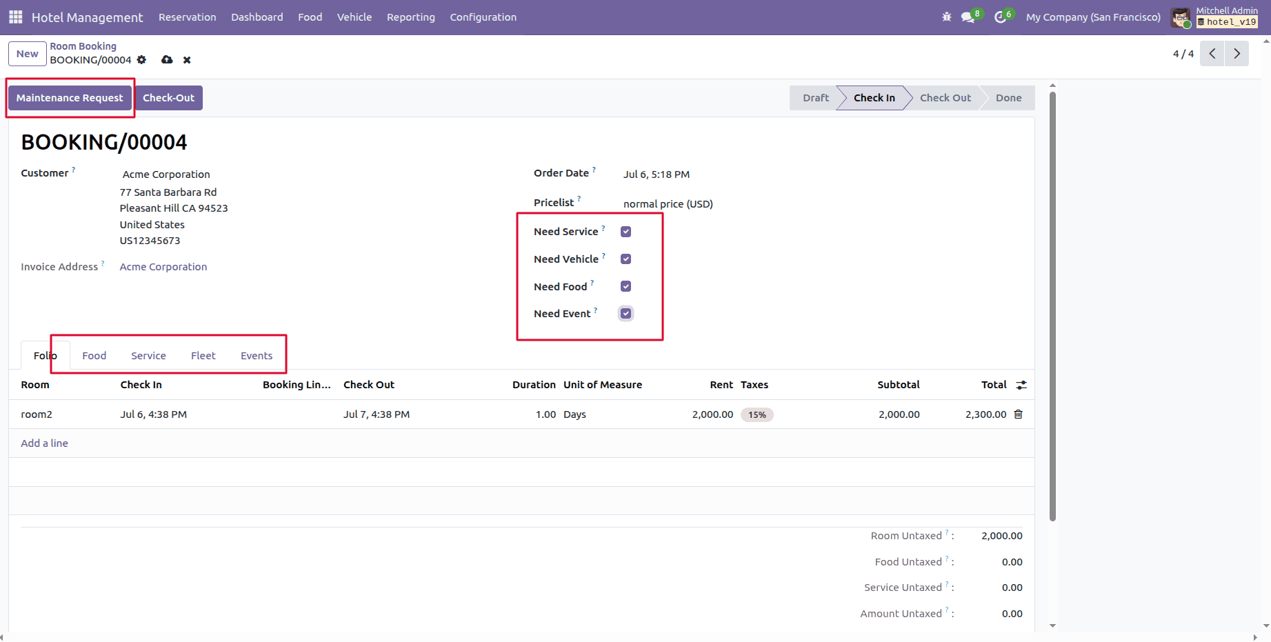 A Complete Guide to Hotel Management in Odoo 19-cybrosys
