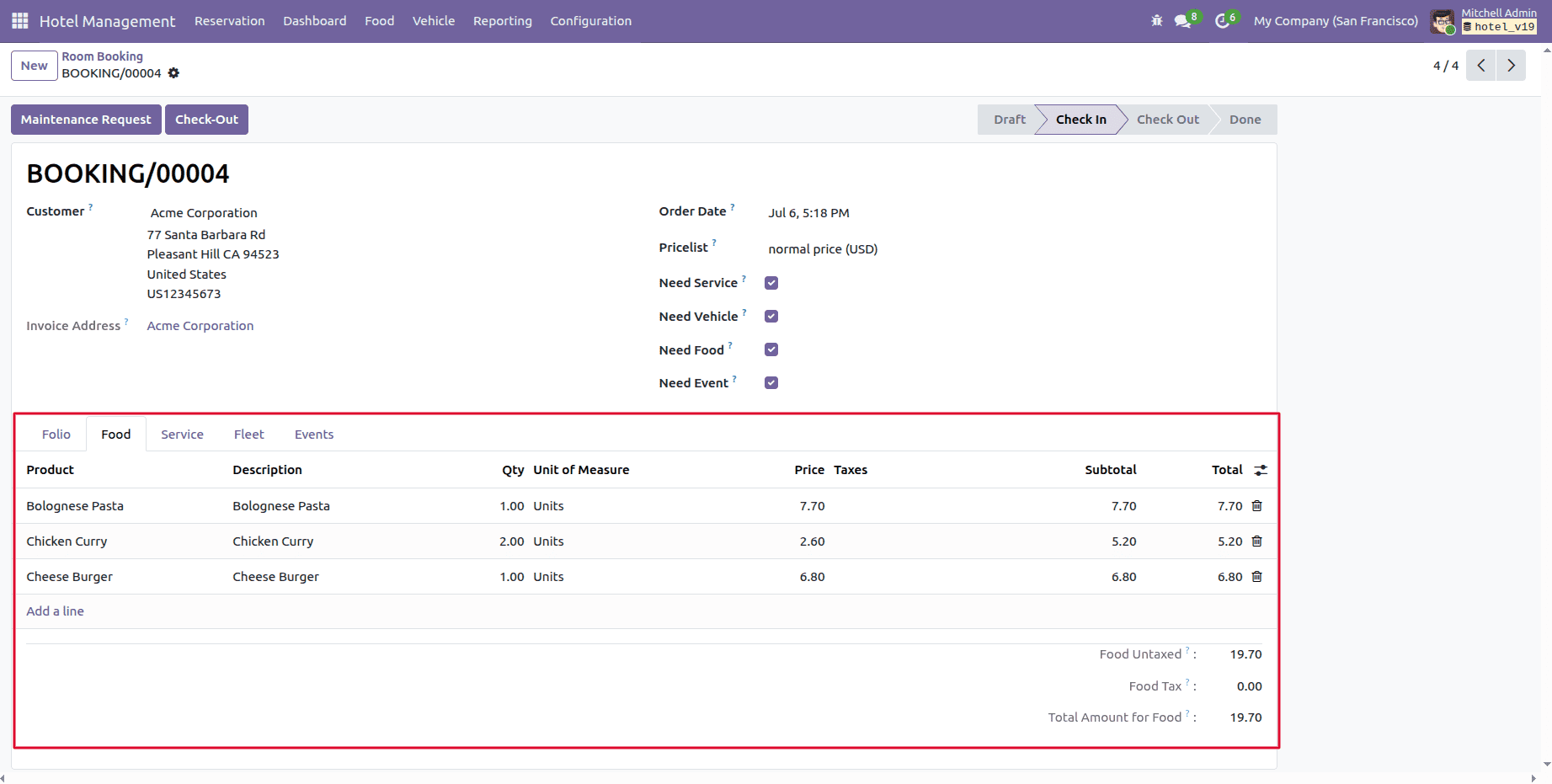 A Complete Guide to Hotel Management in Odoo 19-cybrosys