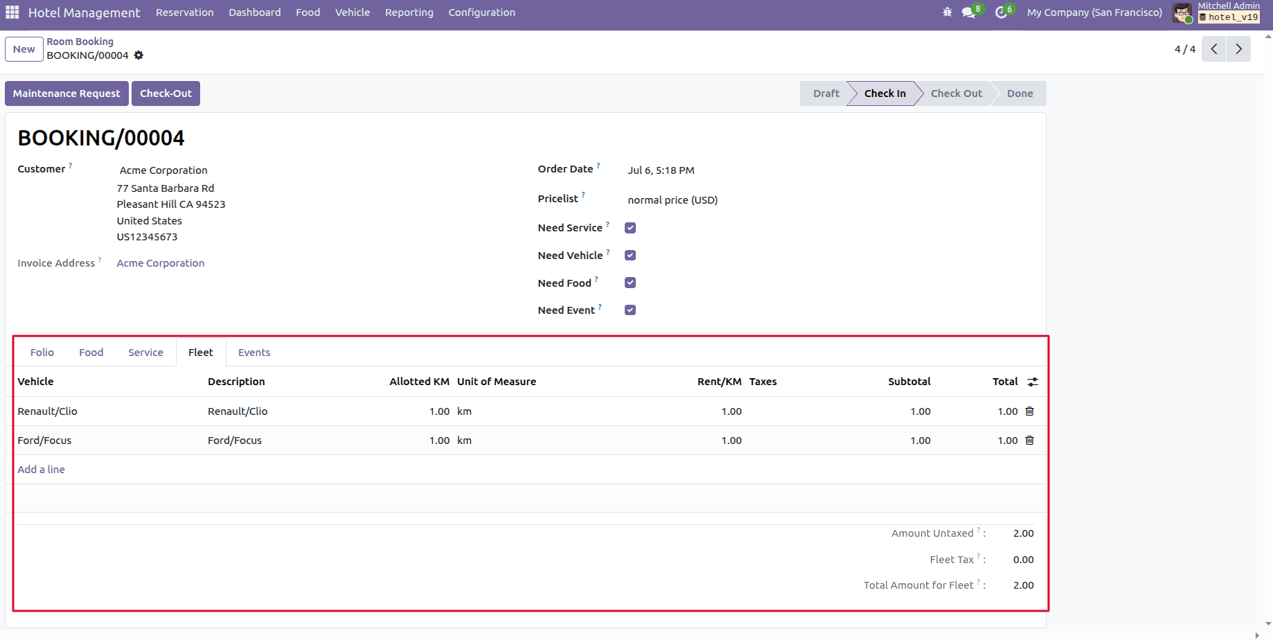 A Complete Guide to Hotel Management in Odoo 19-cybrosys
