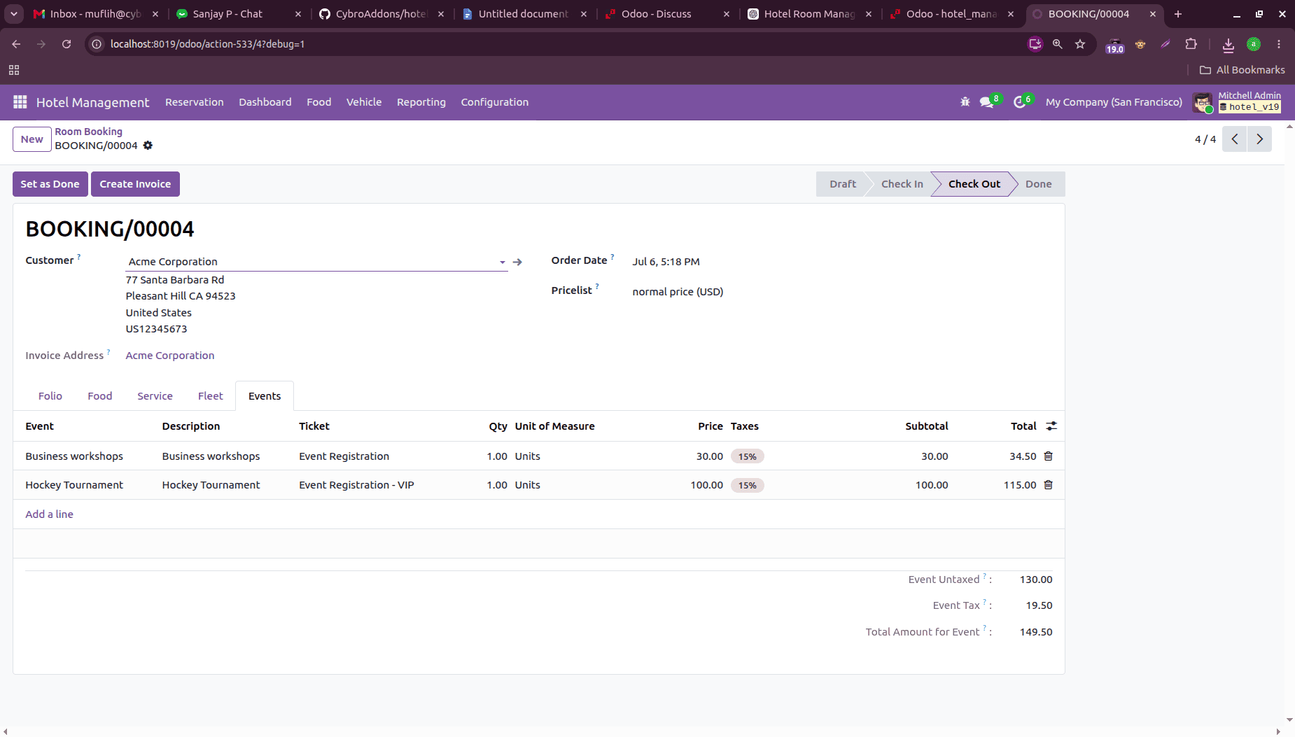 A Complete Guide to Hotel Management in Odoo 19-cybrosys
