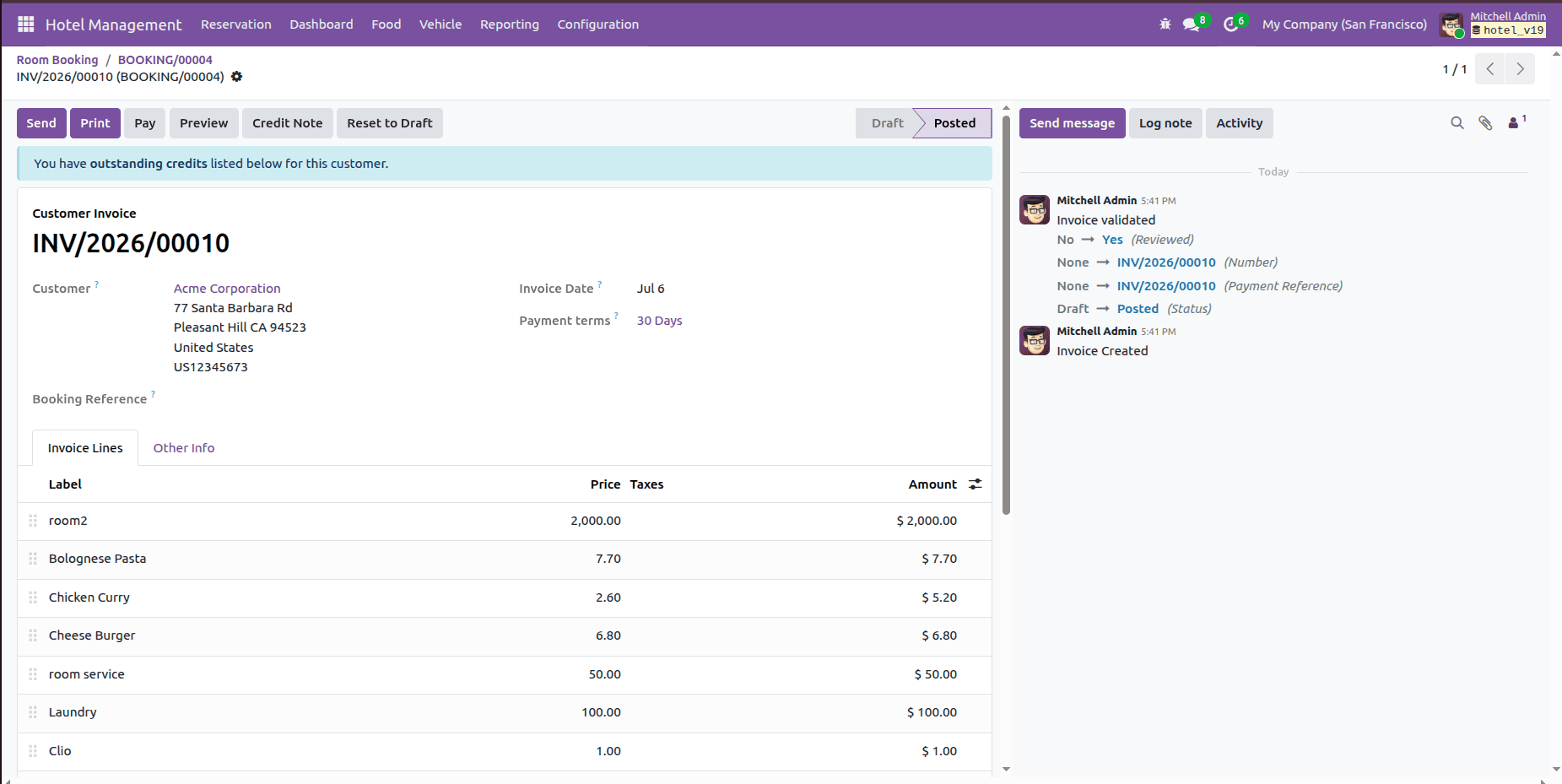 A Complete Guide to Hotel Management in Odoo 19-cybrosys