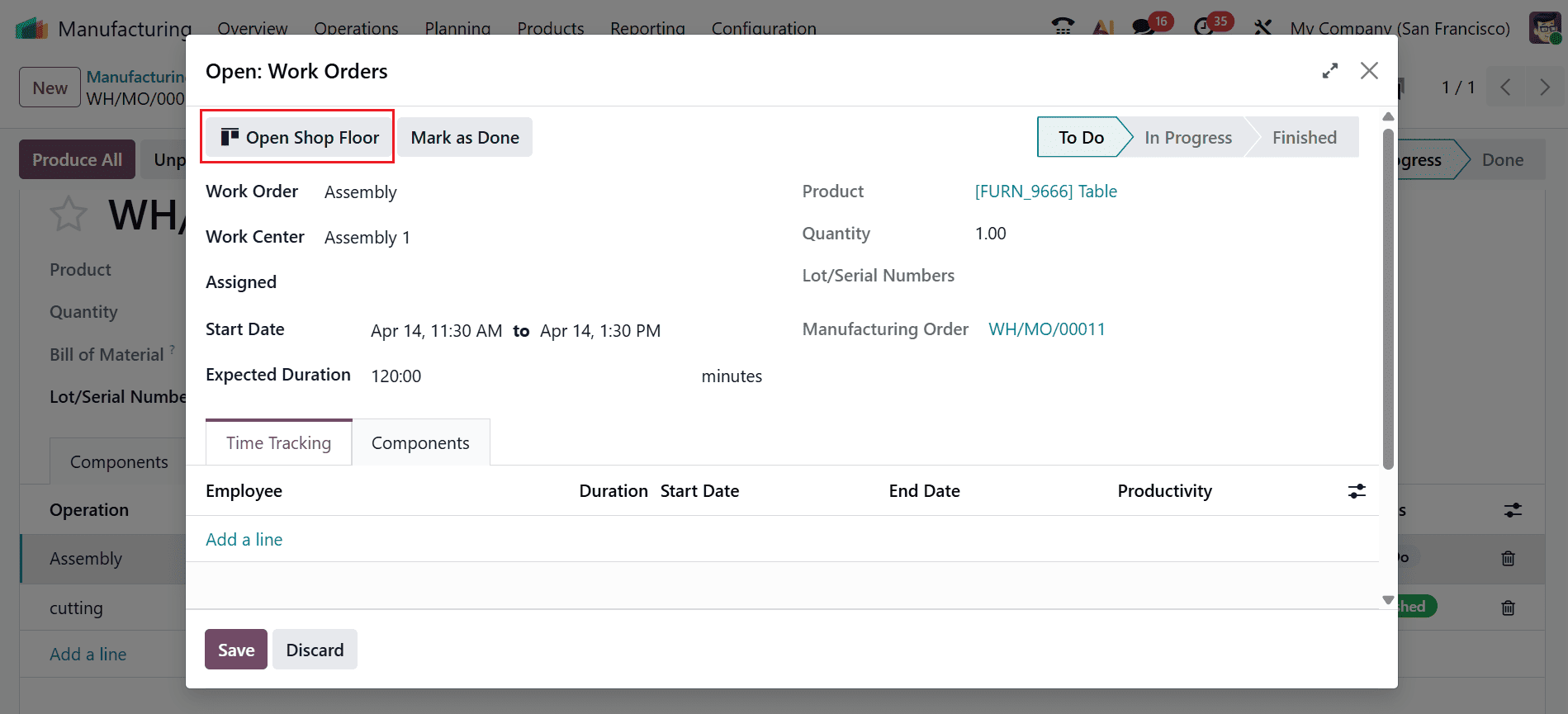 A Complete Guide to Odoo 19 Shop Floor Control and Work Center Management-cybrosys