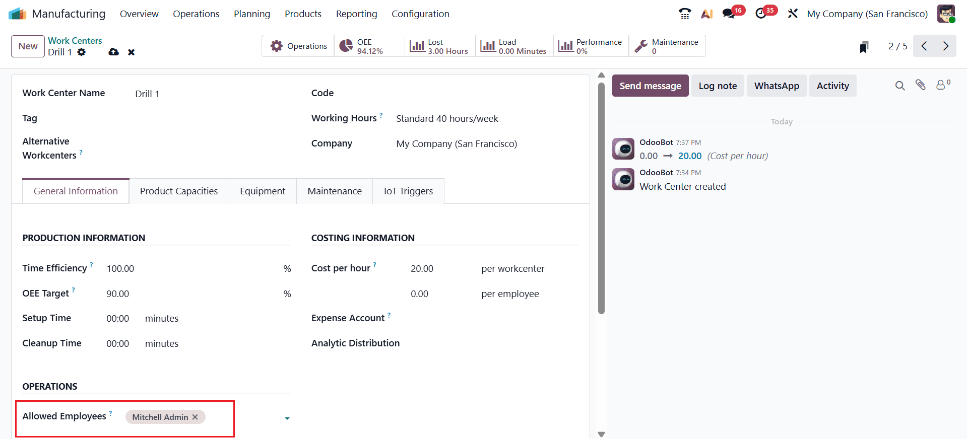 A Complete Guide to Odoo 19 Shop Floor Control and Work Center Management-cybrosys
