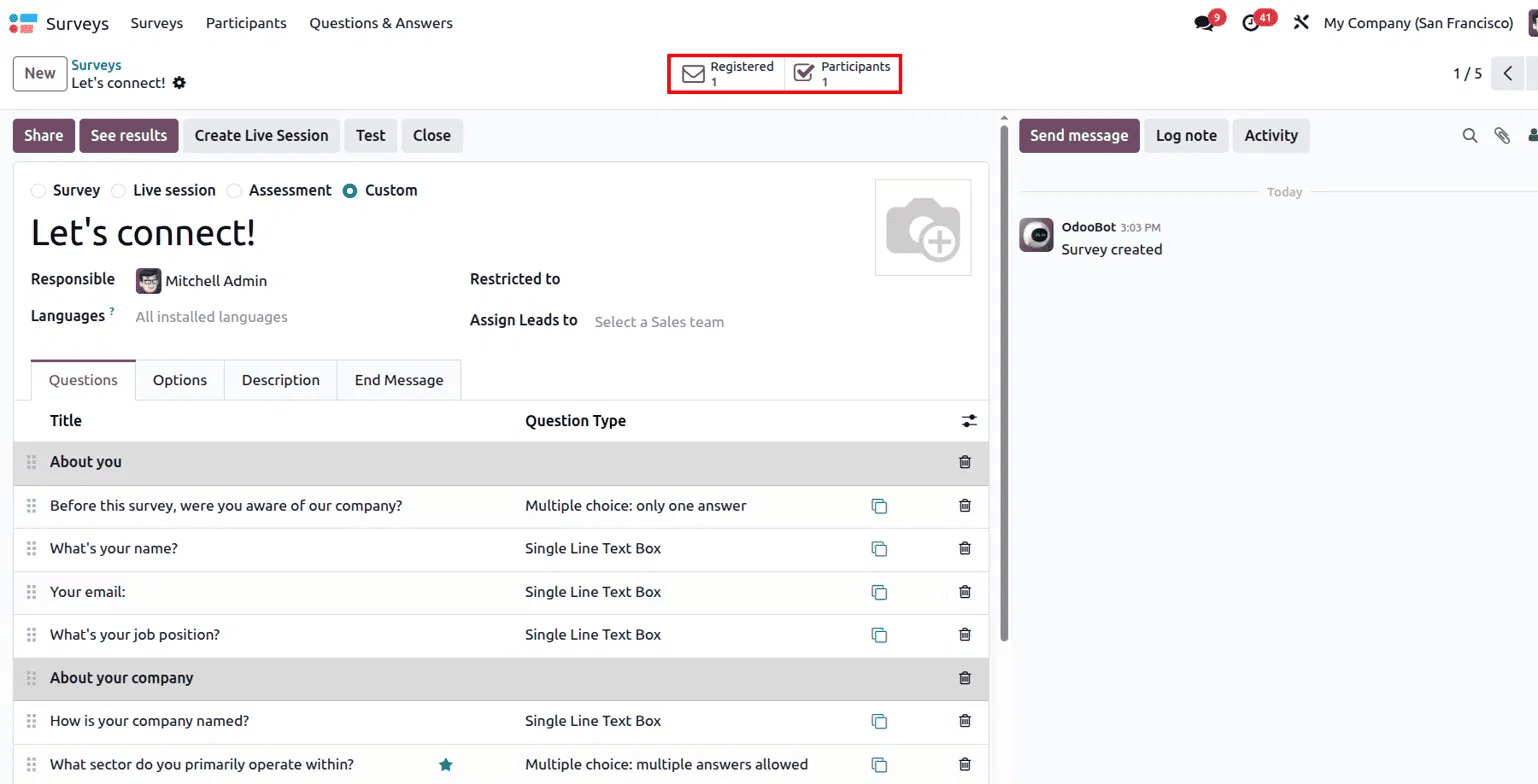 A Complete Guide to Odoo 19 Surveys-cybrosys