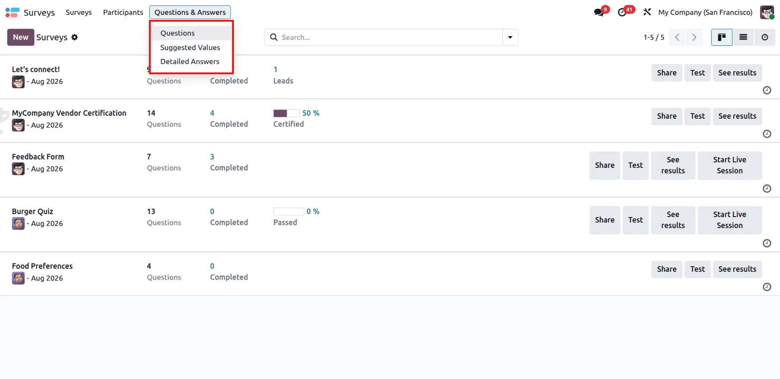A Complete Guide to Odoo 19 Surveys-cybrosys
