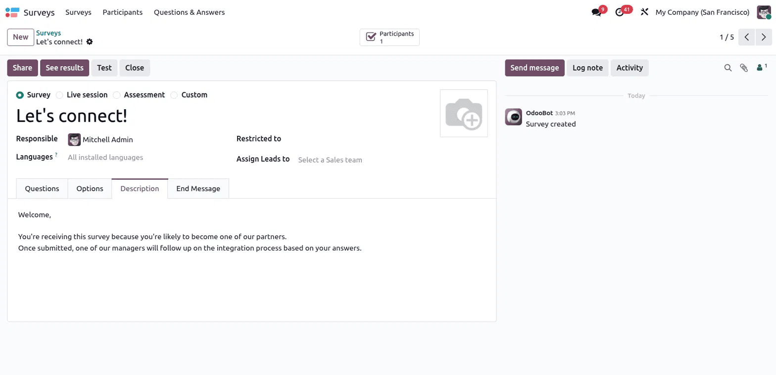 A Complete Guide to Odoo 19 Surveys-cybrosys