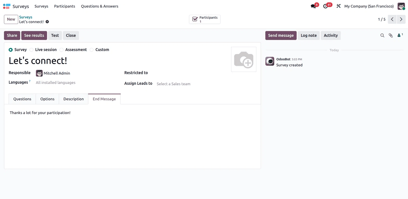 A Complete Guide to Odoo 19 Surveys-cybrosys