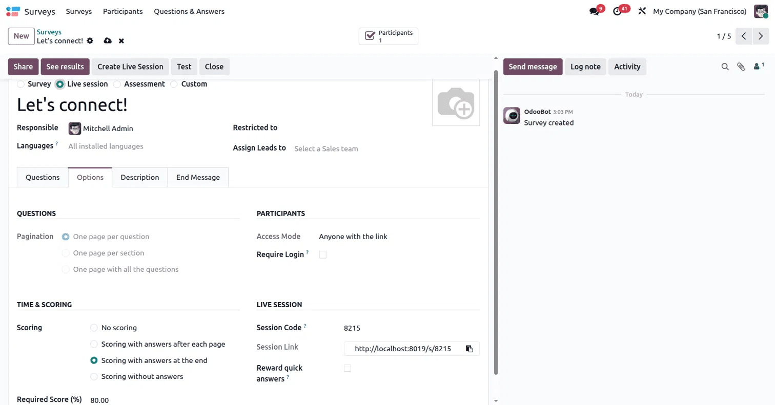 A Complete Guide to Odoo 19 Surveys-cybrosys