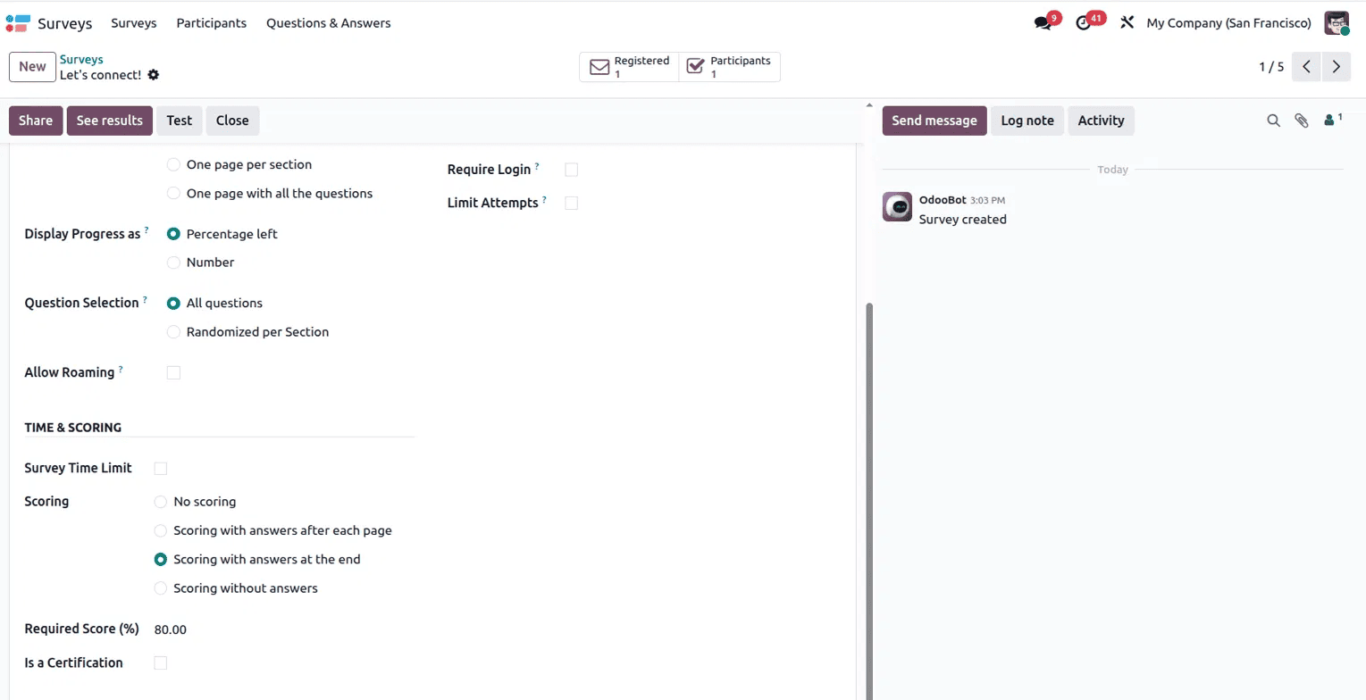 A Complete Guide to Odoo 19 Surveys-cybrosys