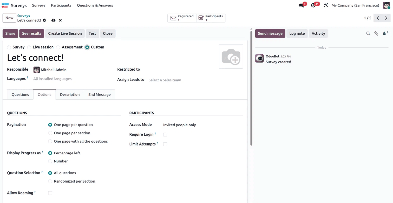 A Complete Guide to Odoo 19 Surveys-cybrosys