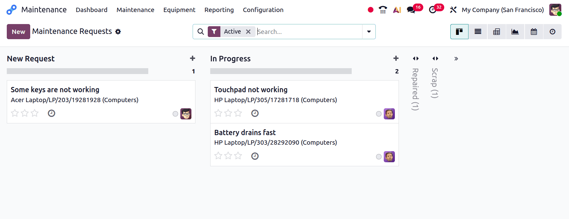 A Complete Guide to the Odoo 19 Maintenance Module-cybrosys