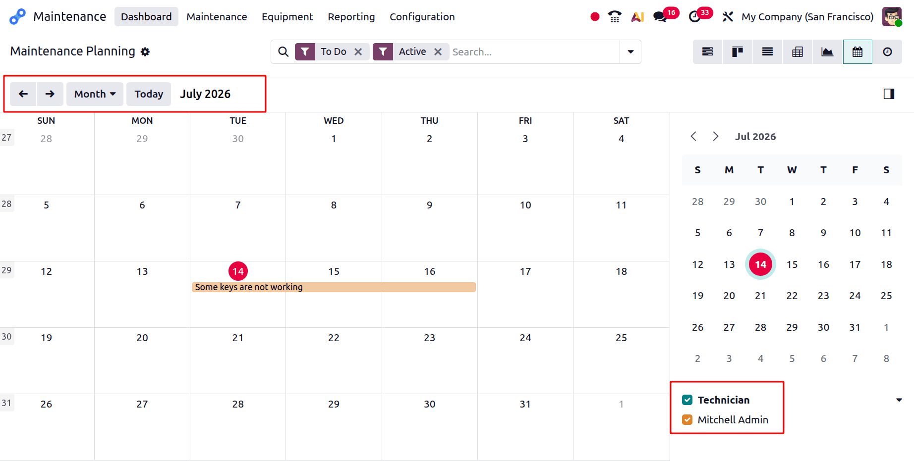 A Complete Guide to the Odoo 19 Maintenance Module-cybrosys