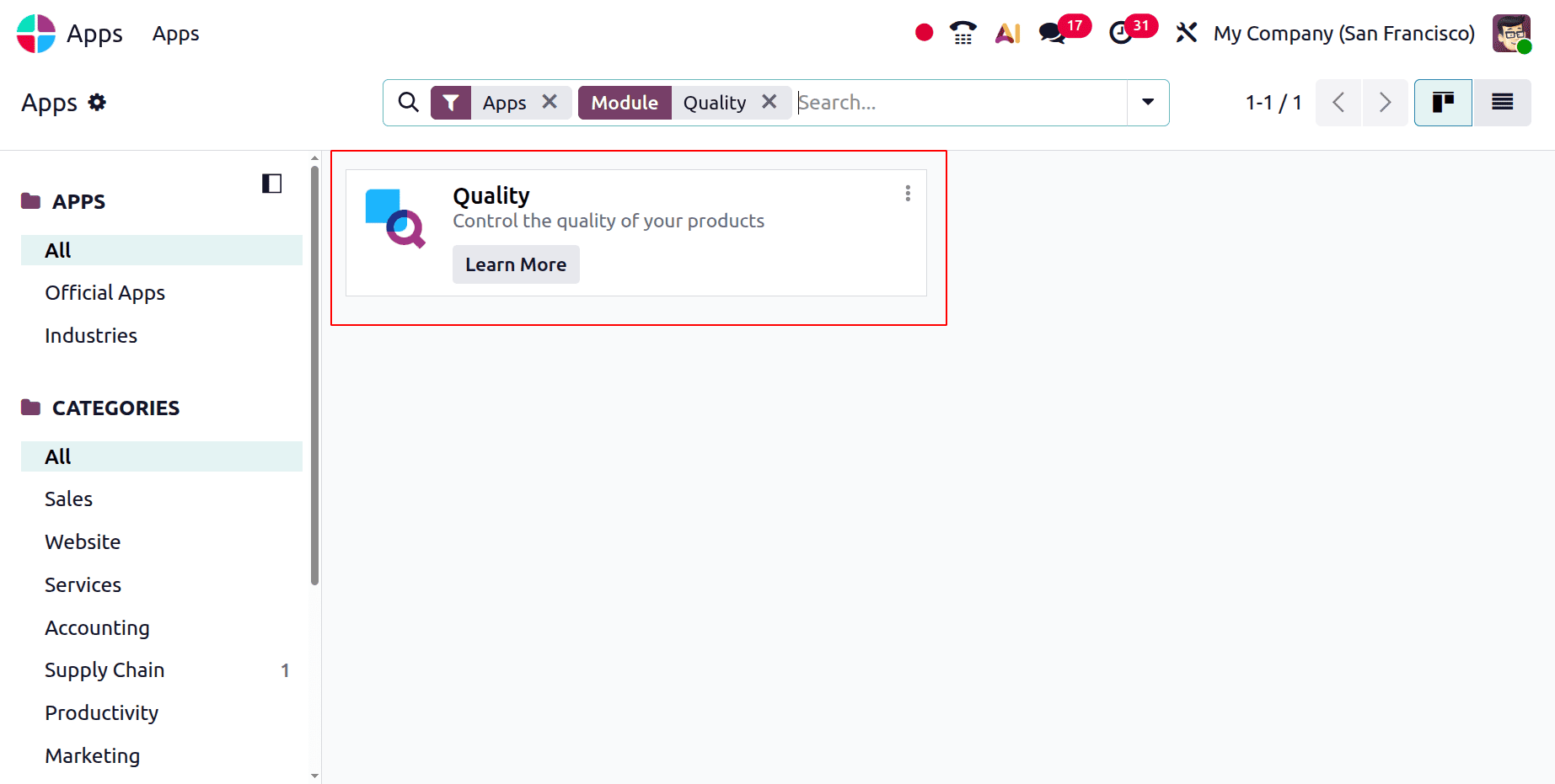 A Complete Guide to the Quality Management Module in Odoo 19-cybrosys