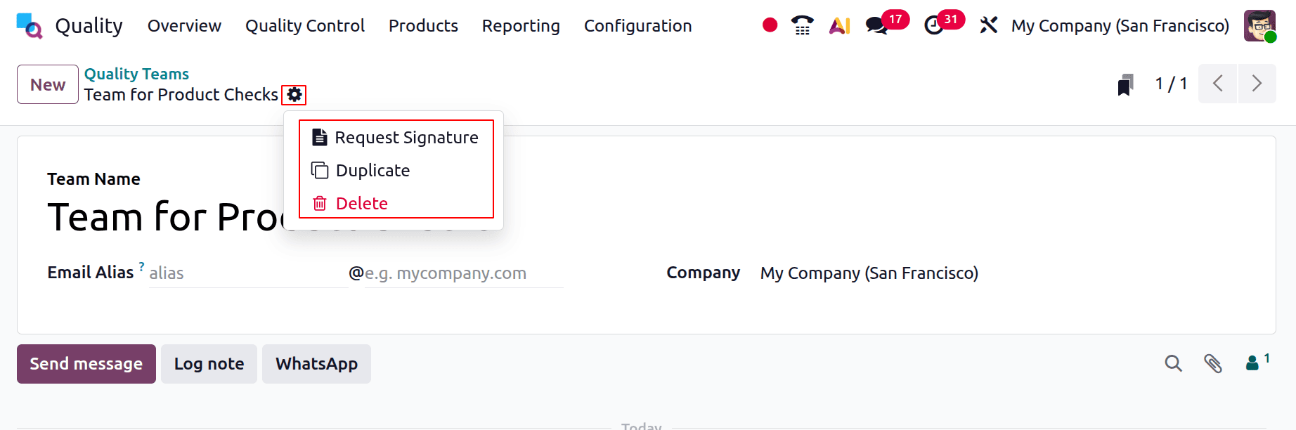 A Complete Guide to the Quality Management Module in Odoo 19-cybrosys