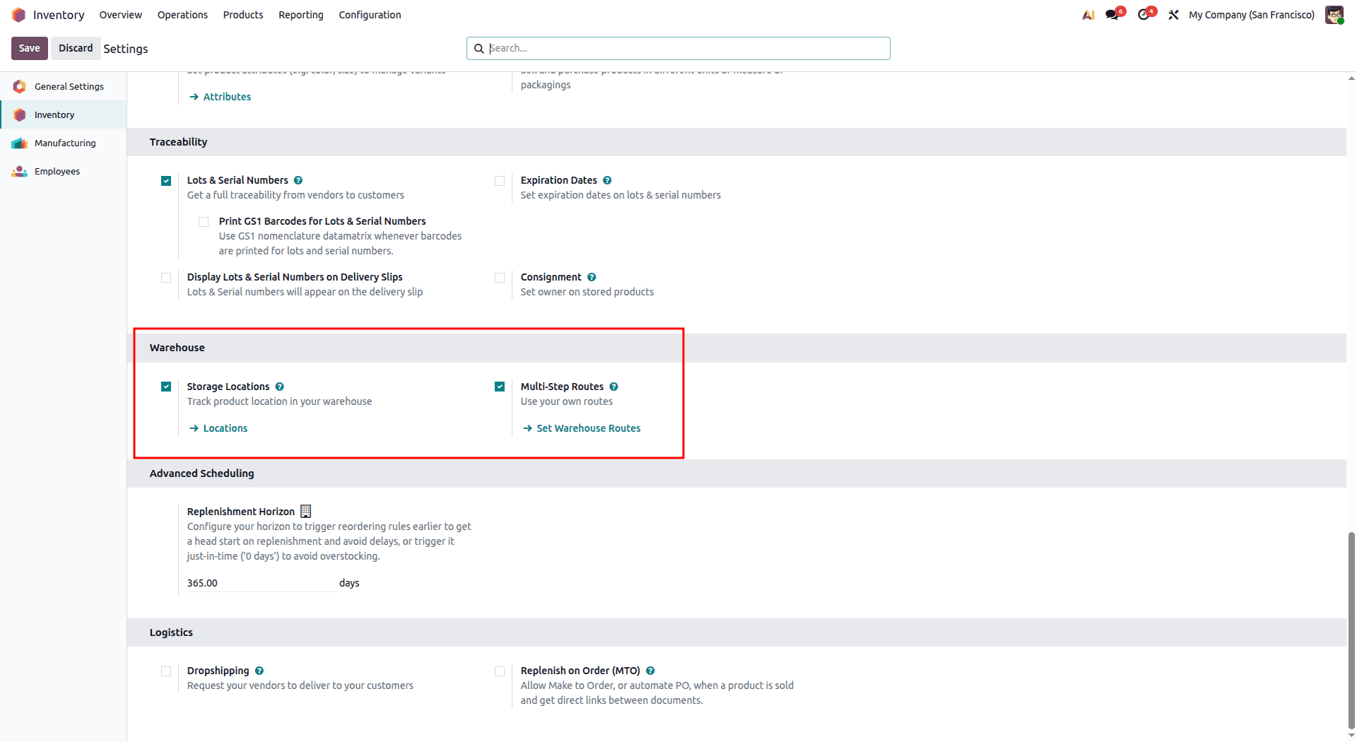 A Complete Guide to Three-Step Warehouse Operations for Manufacturing in Odoo 19-cybrosys