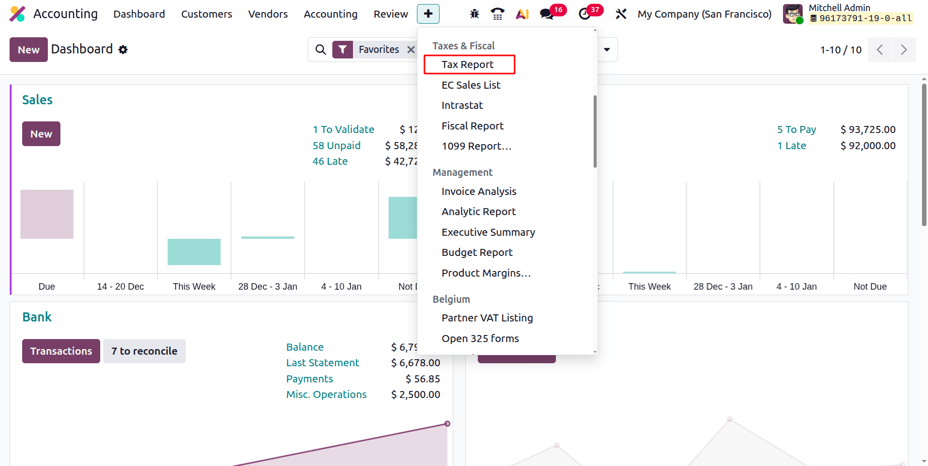A Complete Overview of Tax Reporting in Odoo 19-cybrosys