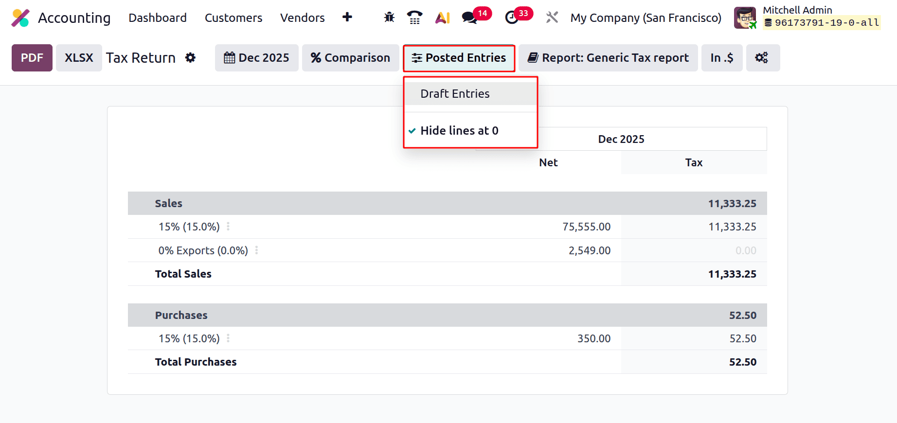 A Complete Overview of Tax Reporting in Odoo 19-cybrosys