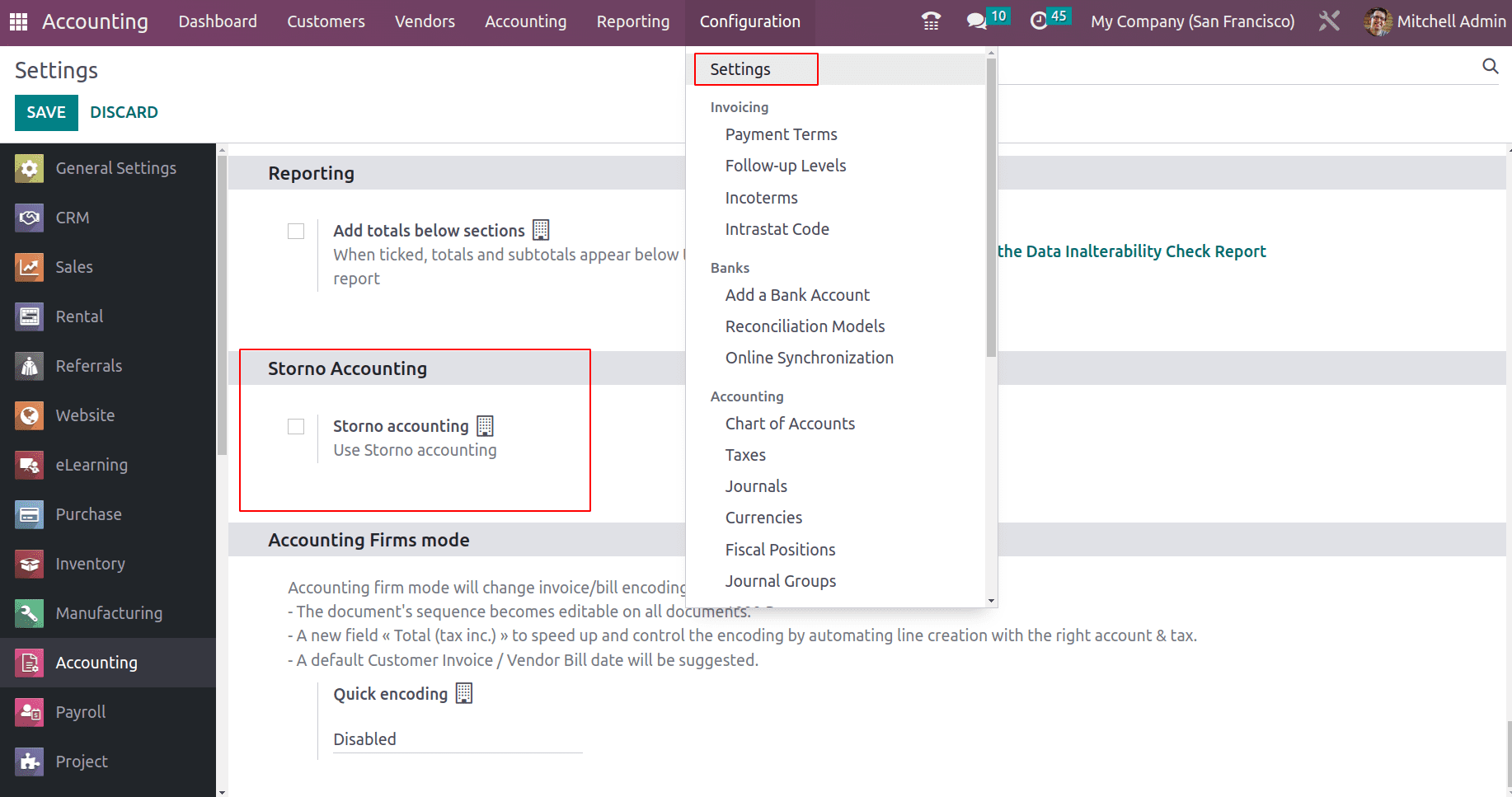 A Detailed Overview of Storono Accounting in Odoo 16-cybrosys