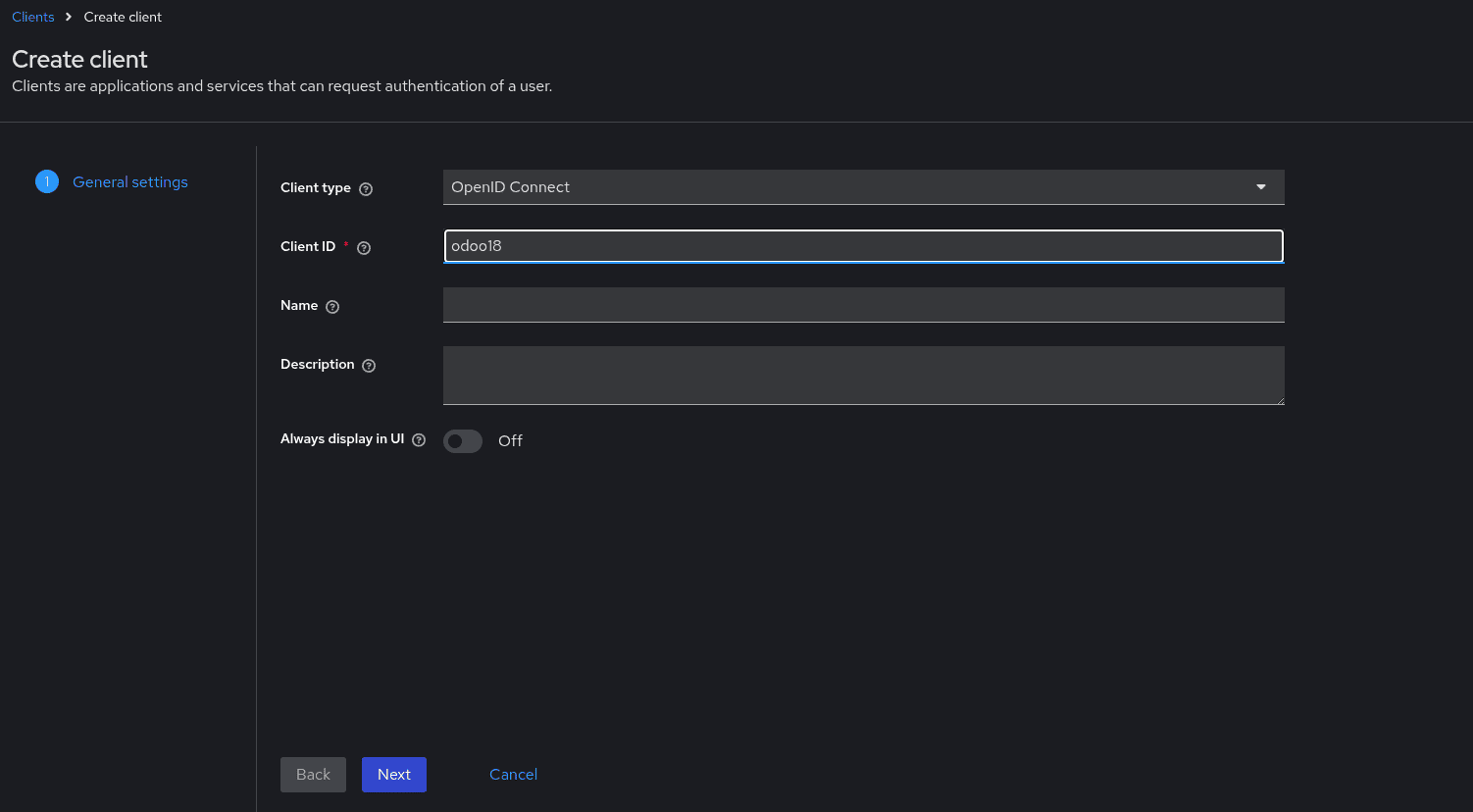 A step-by-step guide to Keycloak Integration with Odoo 18-cybrosys