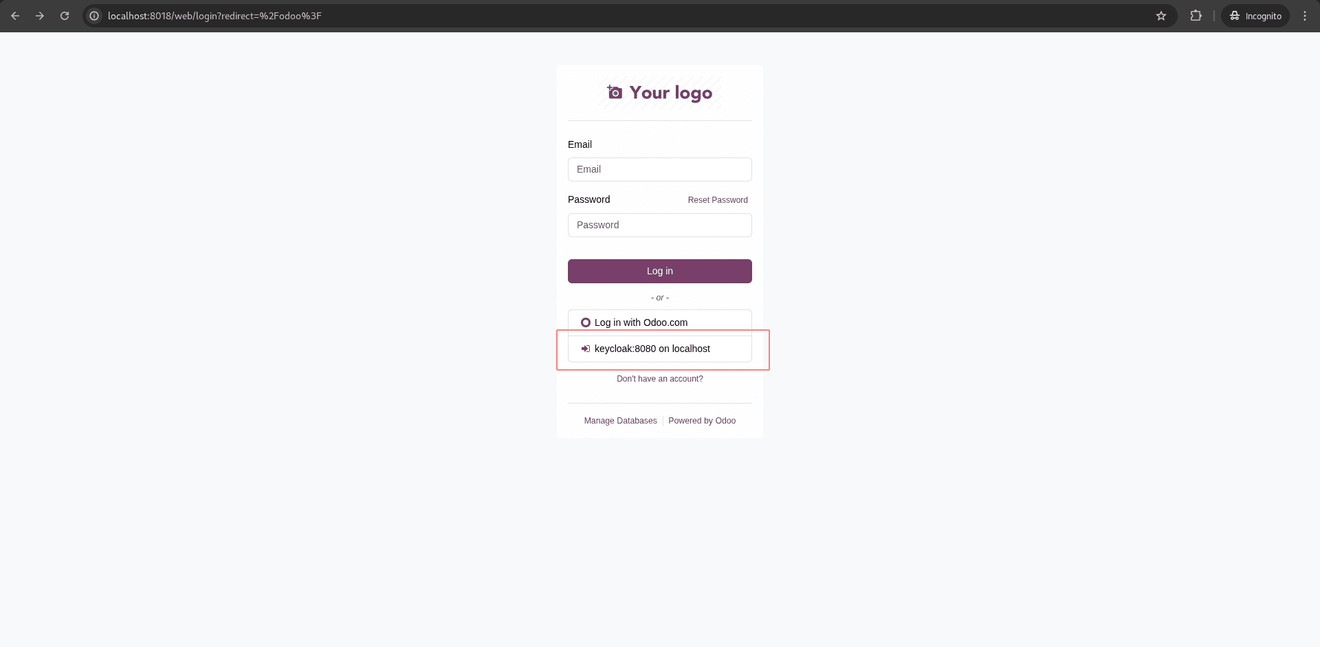 A step-by-step guide to Keycloak Integration with Odoo 18-cybrosys
