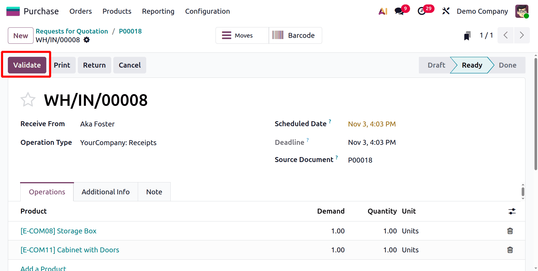 A Step-by-Step Guide to Matching Bills, Purchase Orders, and Down Payments in Odoo 19-cybrosys