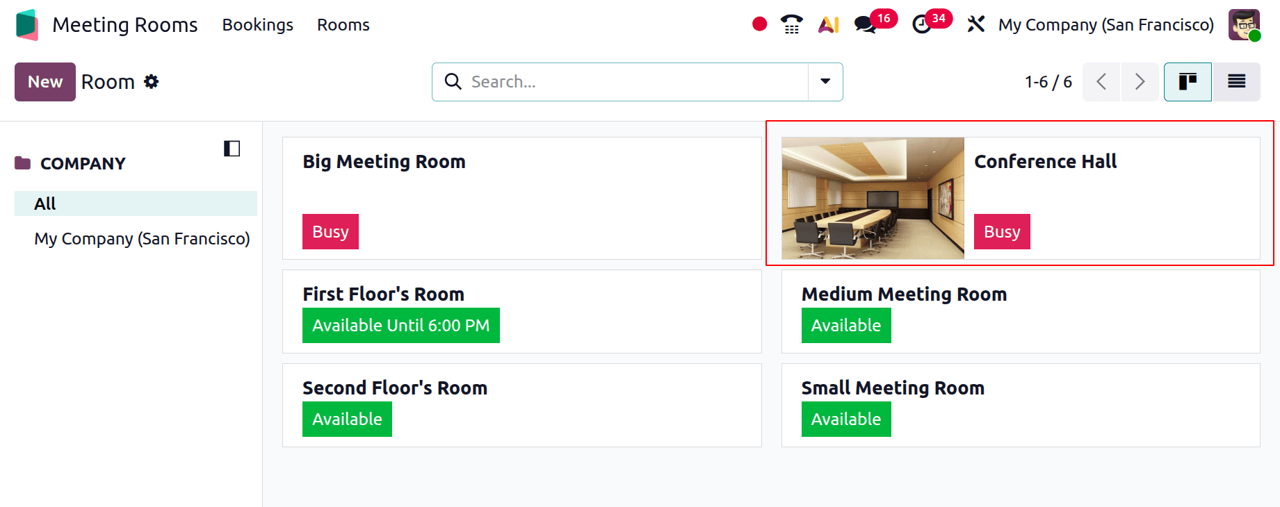 A Step-by-Step Guide to Meeting Room Booking and Management in Odoo 19-cybrosys