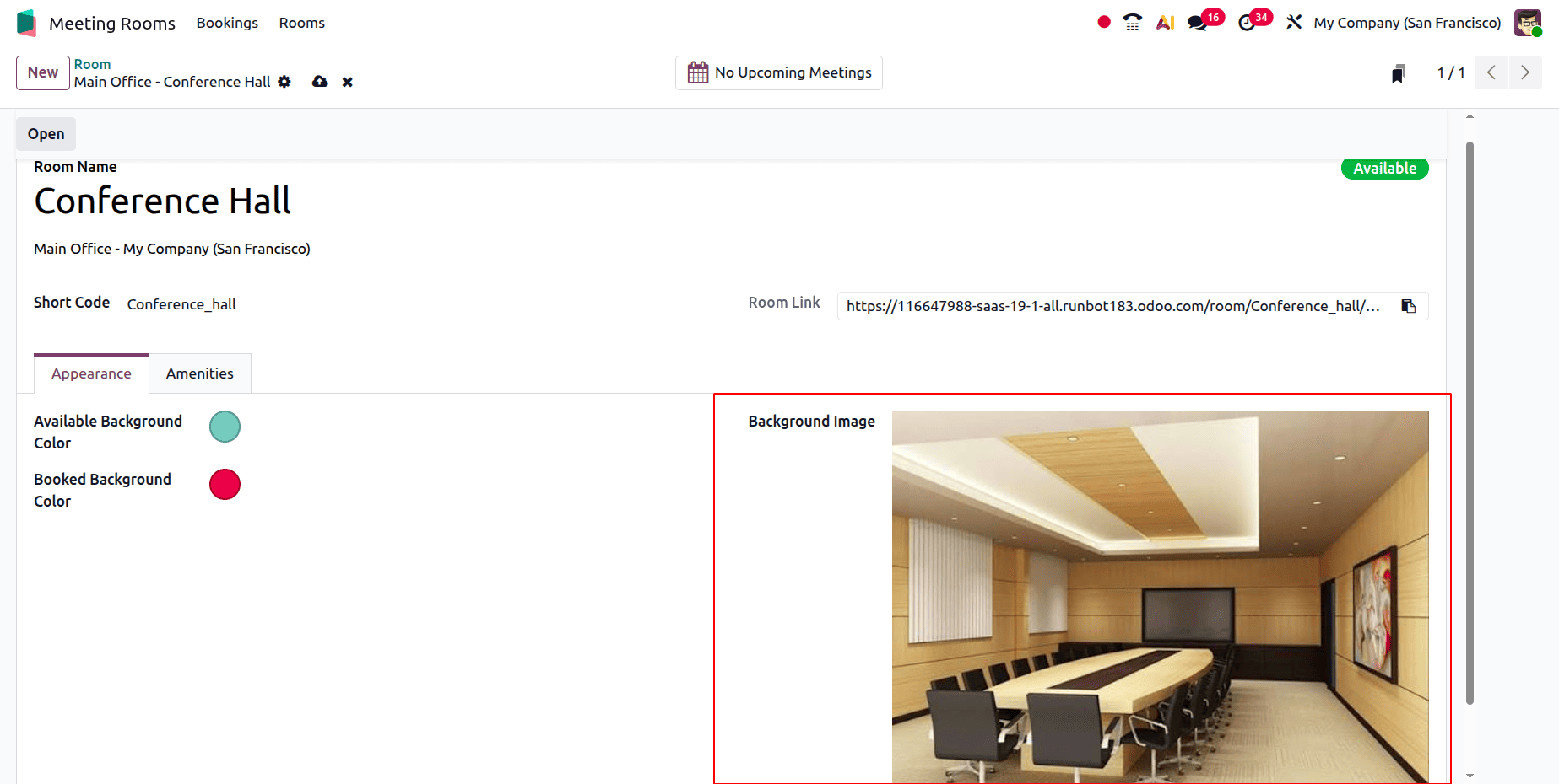 A Step-by-Step Guide to Meeting Room Booking and Management in Odoo 19-cybrosys