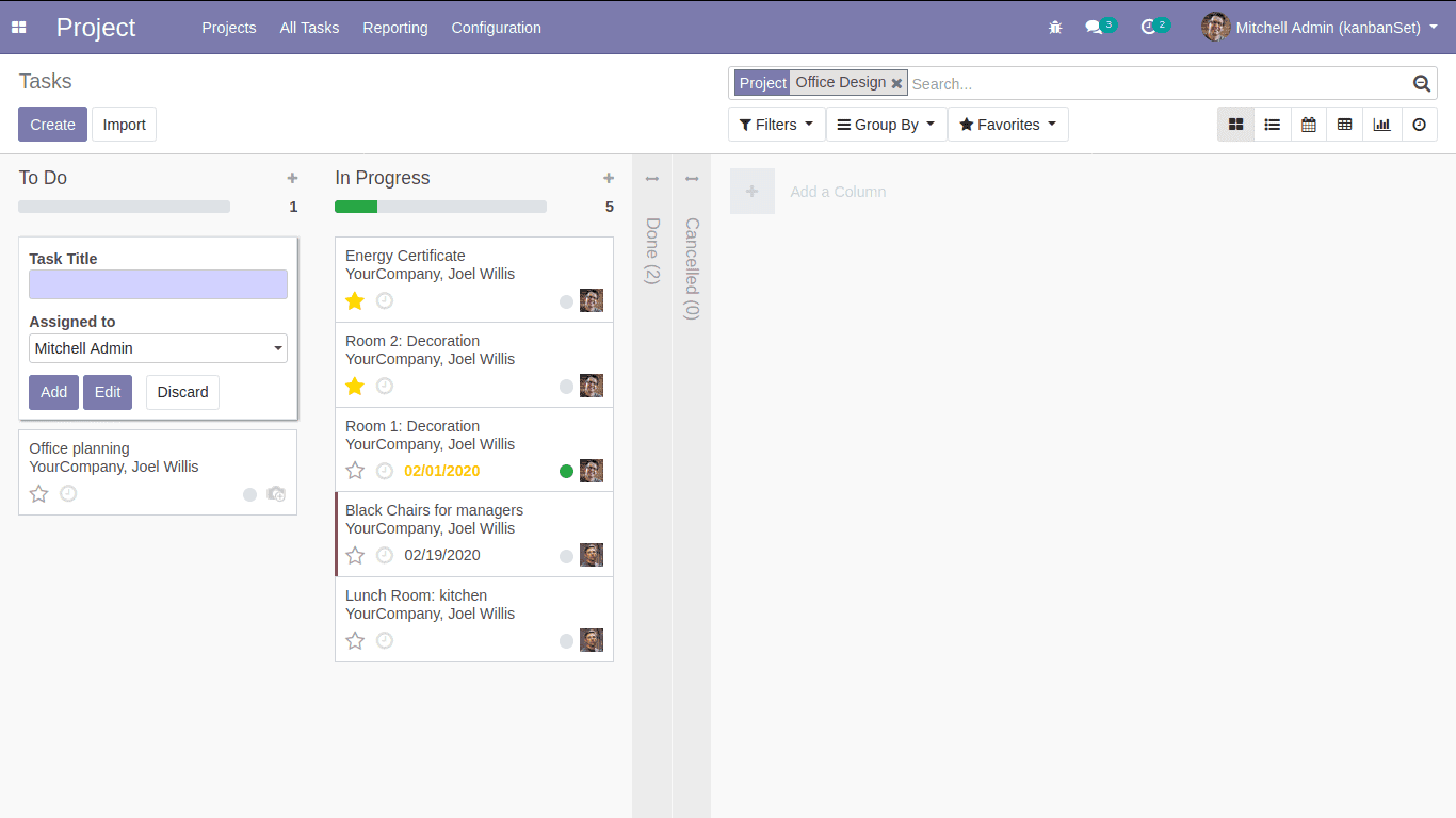 advanced kanban view odoo 13 cybrosys