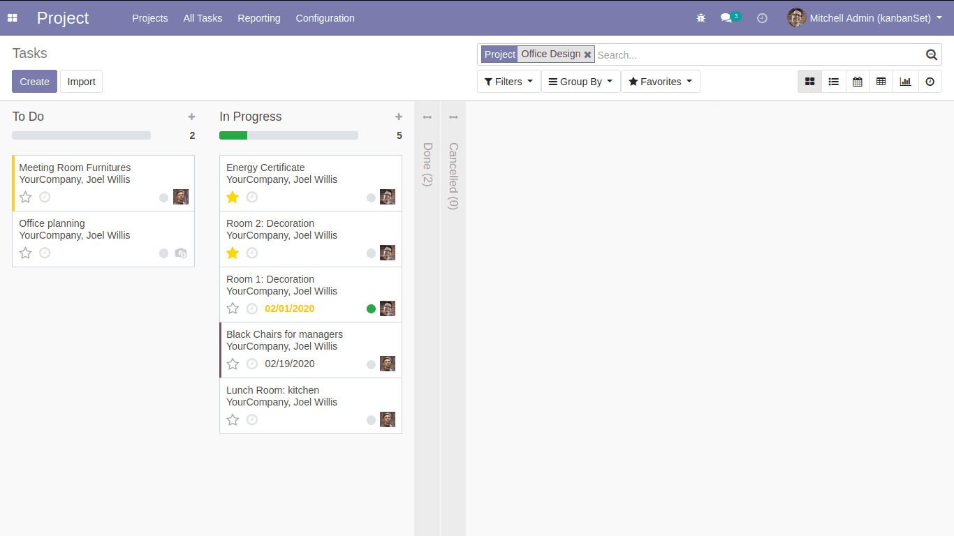 advanced kanban view odoo 13 cybrosys