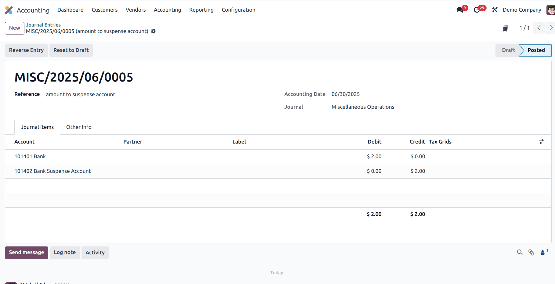 An Cash Flow Statement in Odoo 18 Accounting-cybrosys