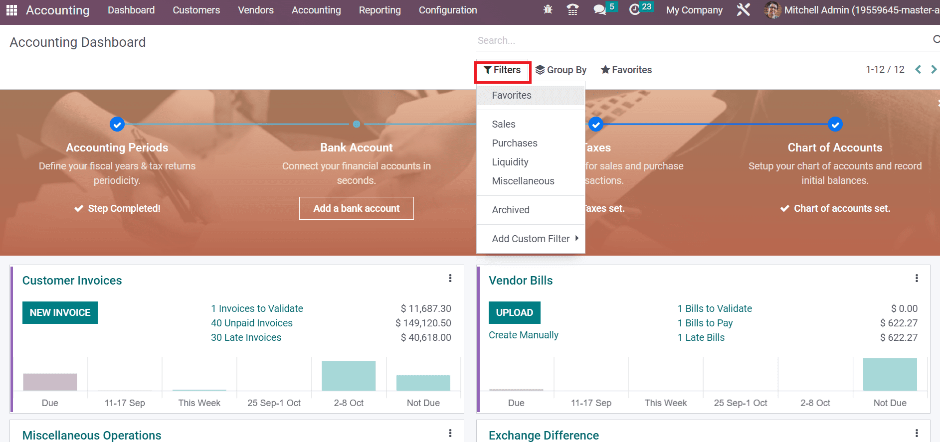 an-overview-of-accounting-dashboard-in-odoo-16-erp-13-cybrosys