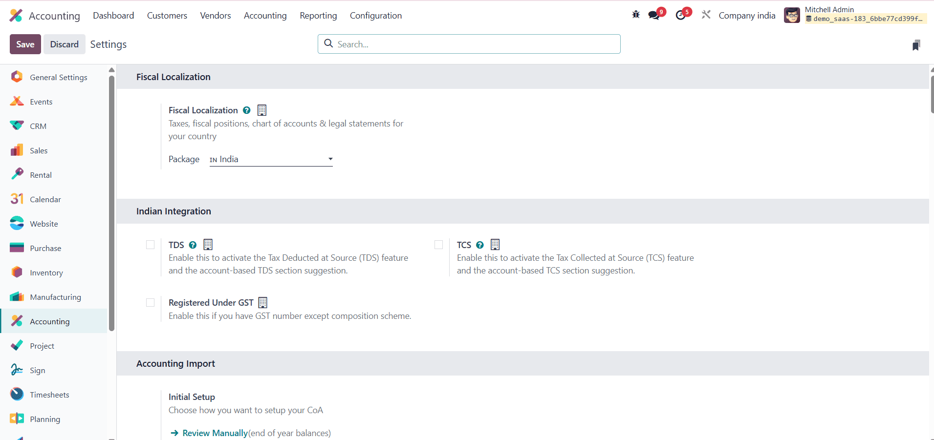 An Overview of Accounting Localization for India in Odoo 18-cybrosys
