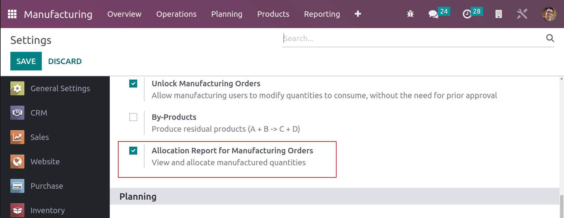 An Overview of Allocation Report for Manufacturing Orders in Odoo 16-cybrosys