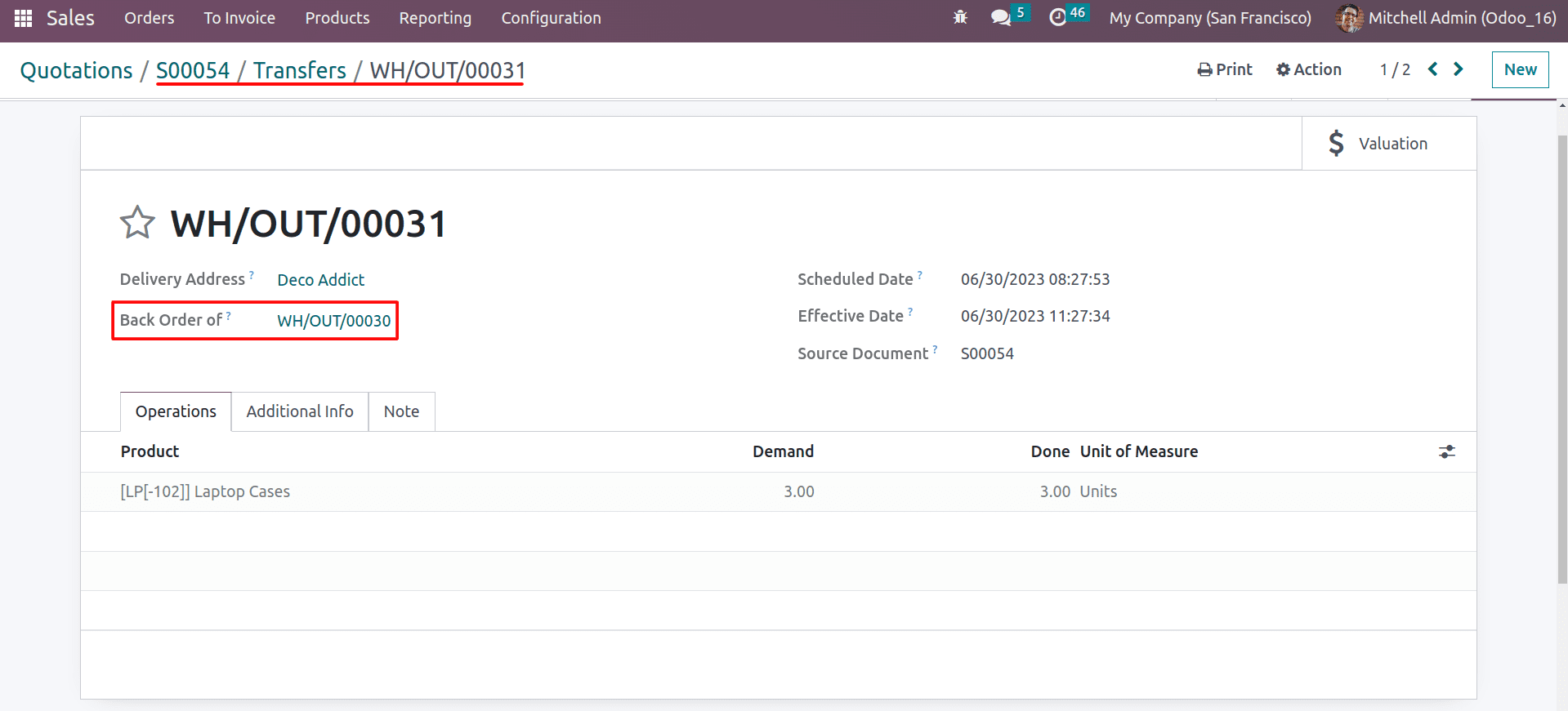 An Overview of Automatic Backorders Using Odoo 16 Inventory App-cybrosys