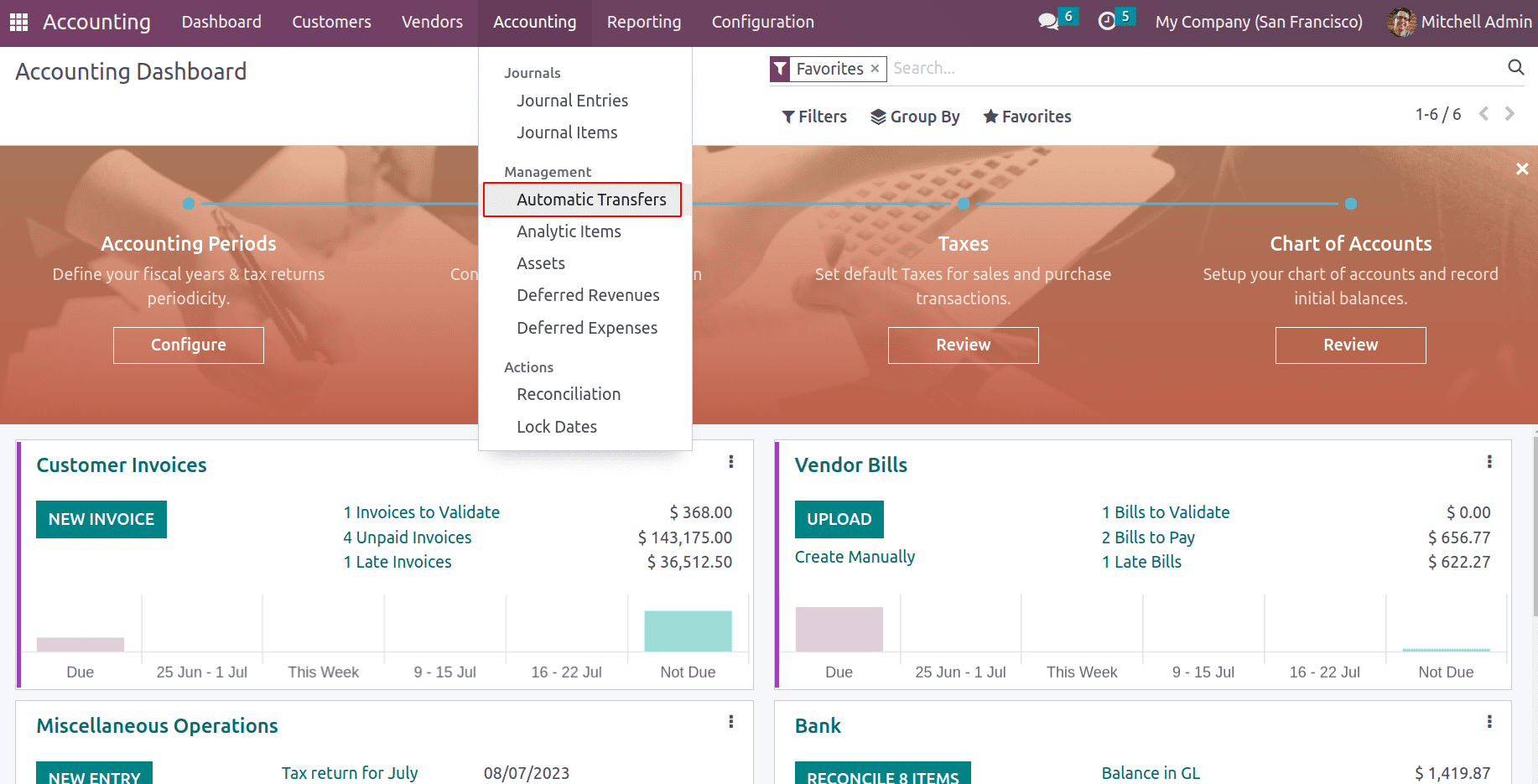 An Overview of Automatic Transfer in Odoo 16 Accounting-cybrosys