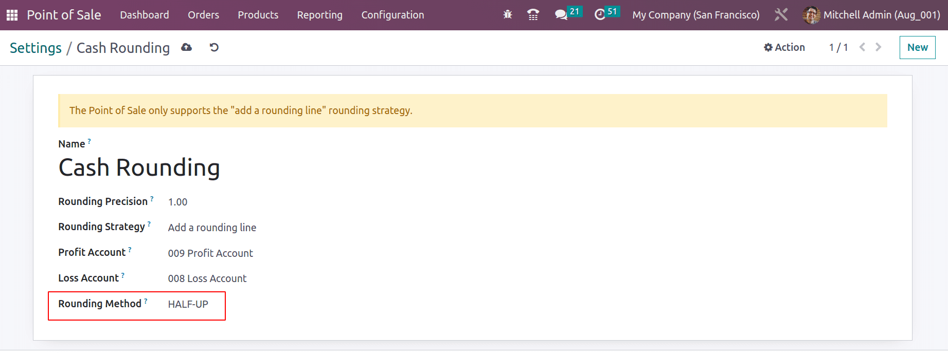 An Overview of Cash Roundings in Odoo 16 POS-cybrosys