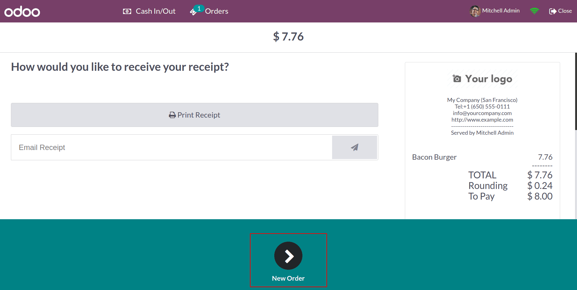 An Overview of Cash Roundings in Odoo 16 POS-cybrosys