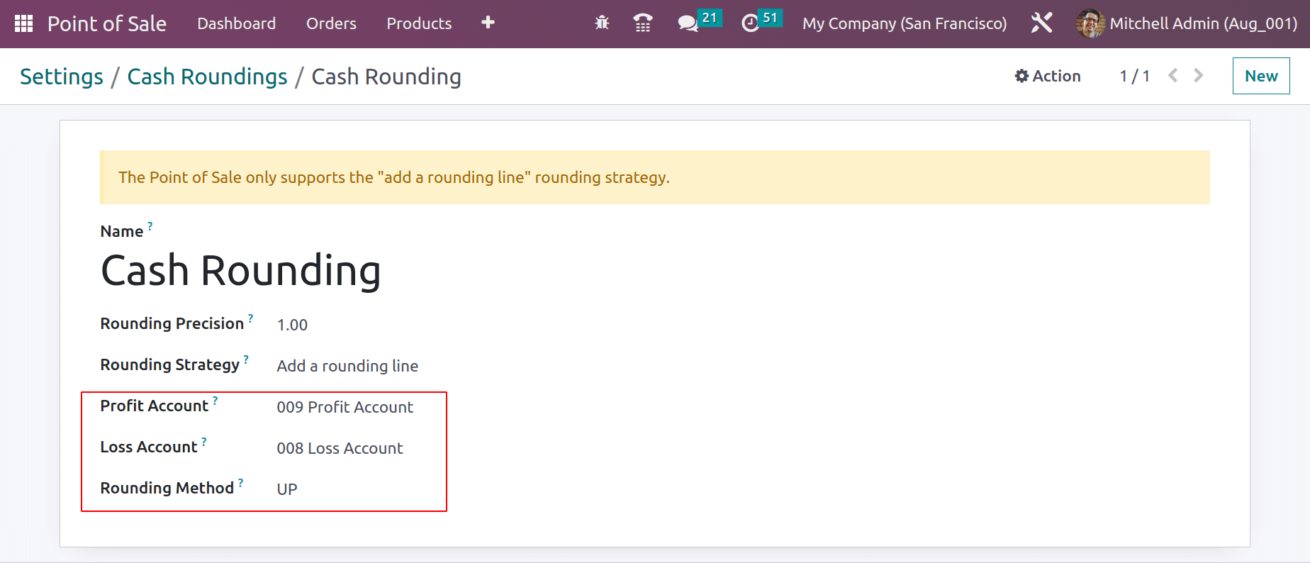 An Overview of Cash Roundings in Odoo 16 POS-cybrosys