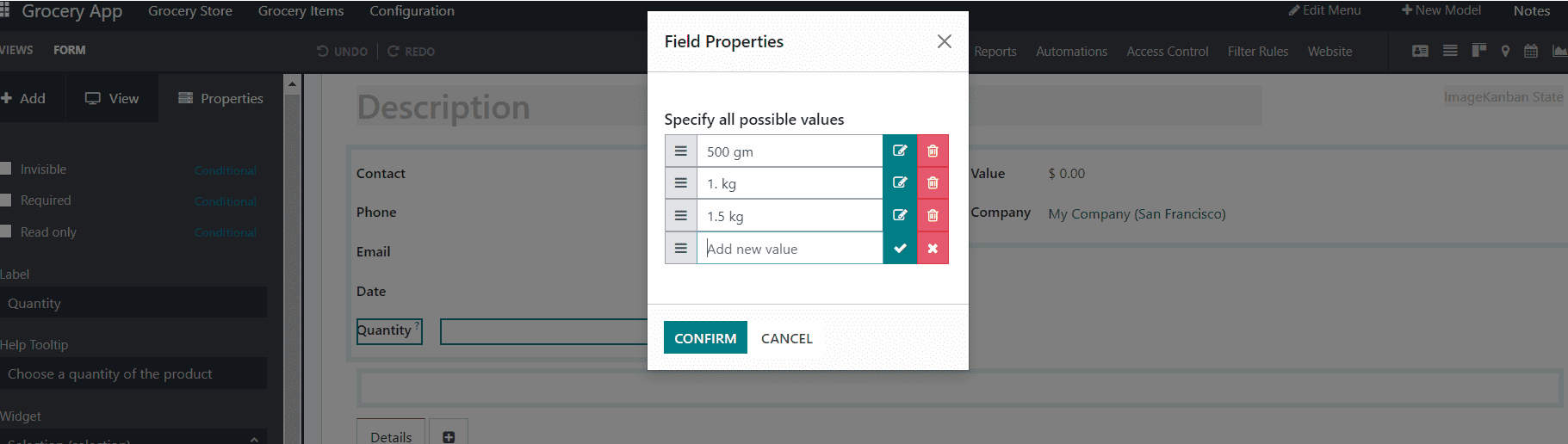 An Overview of Components & Fields in Odoo 16 Studio App-cybrosys