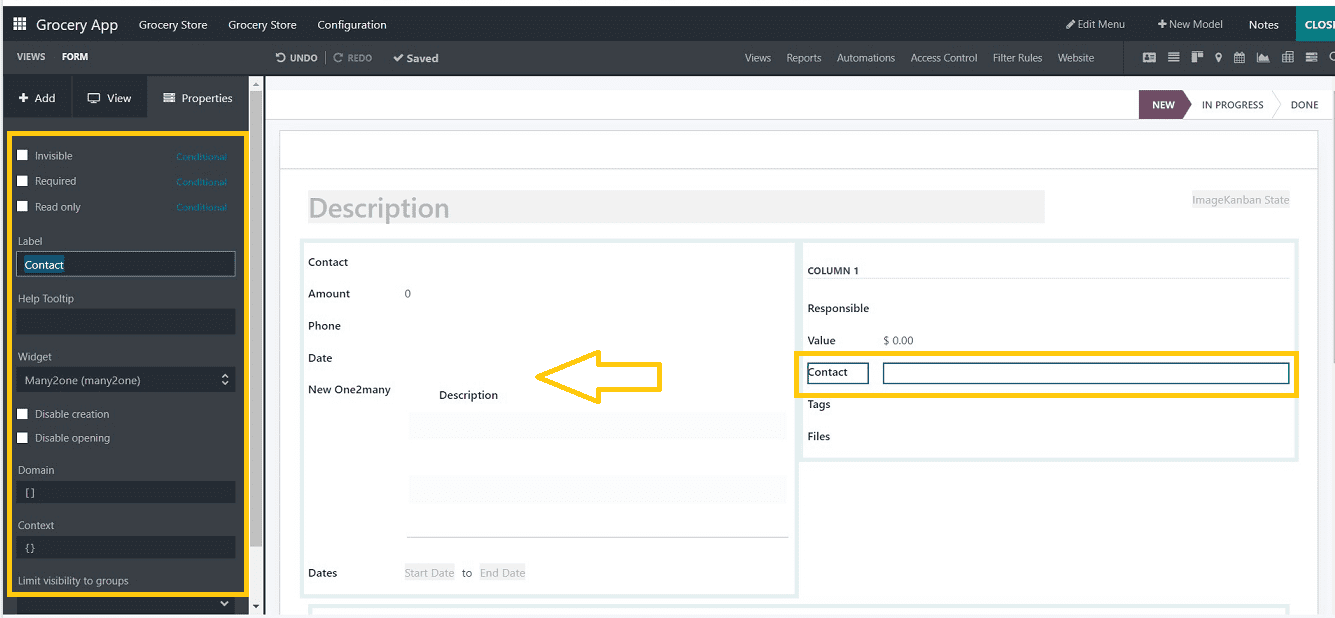 An Overview of Components & Fields in Odoo 16 Studio App-cybrosys