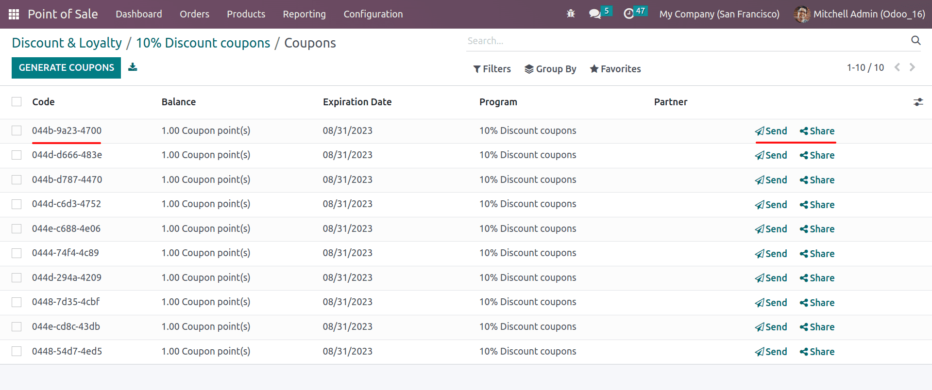 An Overview of Coupons and Promotion in Odoo 16 POS-cybrosys